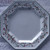 1980's JOHNSON BROTHERS (England) 8" Octagonal Dinner Plate(s) "Eternal Beau" Design By Sarina Mascheroni