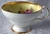 1945 ~ 1963 SAMPSON SMITH (England) "Old Royal" Pattern 3158 Buttercup Yellow With Red Rose Blooms Hybrid Decorated Teacup Saucer Side Plate Trio (Available Separately OR Together With Discount)