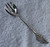 1960's GREEK (Cyprus) Silverplated OYSTER FORK USED Clean