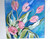 ORIGINAL (Early) JOY LEA Watercolour "Dancing Tulips" (Unmounted)