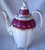 1950's ROYAL STAFFORD (England) Burgundy Gold Chintz Coffee Pot Sugar Bowl Creamer Jug Plus Demitasse Cups & Saucers (EVERYTHING Is Available Separately)