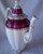 1950's ROYAL STAFFORD (England) Burgundy Gold Chintz Coffee Pot Sugar Bowl Creamer Jug Plus Demitasse Cups & Saucers (EVERYTHING Is Available Separately)