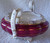 1950's ROYAL STAFFORD (England) Burgundy Gold Chintz Coffee Pot Sugar Bowl Creamer Jug Plus Demitasse Cups & Saucers (EVERYTHING Is Available Separately)