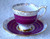 1950's ROYAL STAFFORD (England) Burgundy Gold Chintz Coffee Pot Sugar Bowl Creamer Jug Plus Demitasse Cups & Saucers (EVERYTHING Is Available Separately)