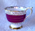 1950's ROYAL STAFFORD (England) Burgundy Gold Chintz Coffee Pot Sugar Bowl Creamer Jug Plus Demitasse Cups & Saucers (EVERYTHING Is Available Separately)