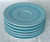 1960's Australiana BESSEMER Turquoise Blue Saucer USED Nice!