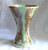 1950's Australian Drip Glaze Pottery Flower Vase