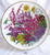 WEDGWOOD Display Plate MAY  Flowers Of The Year Series 1977