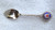 1950's PENINSULA Souvenir Teaspoon Tasmania (Silver Plate Enamel Head)