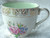 1912 ~ 1930's J & G MEAKIN (SOL) Pink Rose Lime Band Teacup ONLY