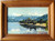 New Zealand Oil On Board PETER LONG Lake Te Anau (Fiordland NZ)