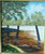  Australian Oil On Canvas K. MULLER Lakeside Jetty 1990