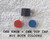 Pro COLLET KNOB Red Or Blue Cap Black Body 20mm OD