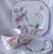 MIKASA (JAPAN) Ceramic Teaset TRIO F 3003 Silk Flowers Design