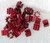 T0-5 HEATSINK RED Anodised  ALUMINIUM (NEW Old Stock) 