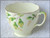 1935 ~ 1949 GRAFTON Teacup ONLY (Yellow Rose Buds With Foliage Hand Painted)