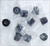 General Purpose Knob Black Plastic Aluminium Top With Pointer 20mm Diameter NEW Old Stock
