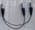 AMPHENOL Audio Splitter  Lead (XLR Female ~ 2x XLR Male Plugs) 250mm USED