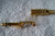 Gold Plated STEREO TRS JACK PLUG 6.35mm NEW Old Stock