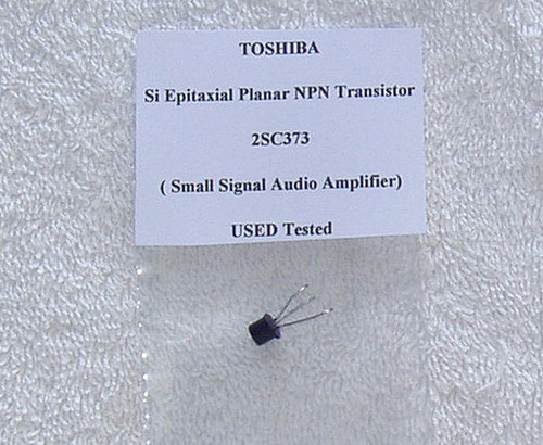 TOSHIBA Si Epitaxial Planar NPN Transistor 2SC373 (Small Signal ...