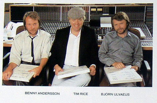 Tim Rice Chess Synth Pop Musical Stage & Screen - BENNY ANDERSON, TIM RICE & BJORN ...