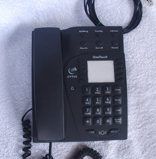 Optus One80 OPTUS Home Telephone - OneTouch 250 Black