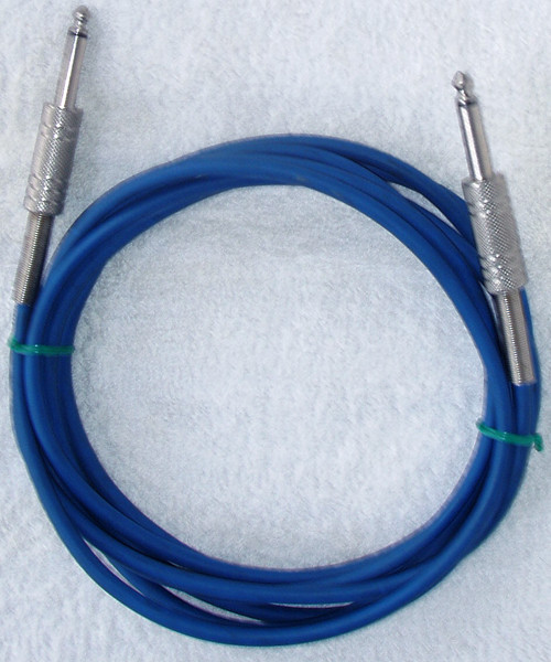 Lead Line Instrument INSTRUMENT LEAD Blue Sheath (1/4