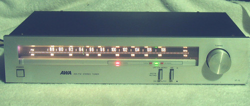 Mid 1980's AWA (Australia~Japan) Analog AM-FM ST-12 Tuner USED Working ...