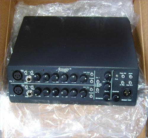 ACOUSTIC IMAGE Clarus Amp Head CONTROL PANEL ONLY (Spare Part) NEW Old ...