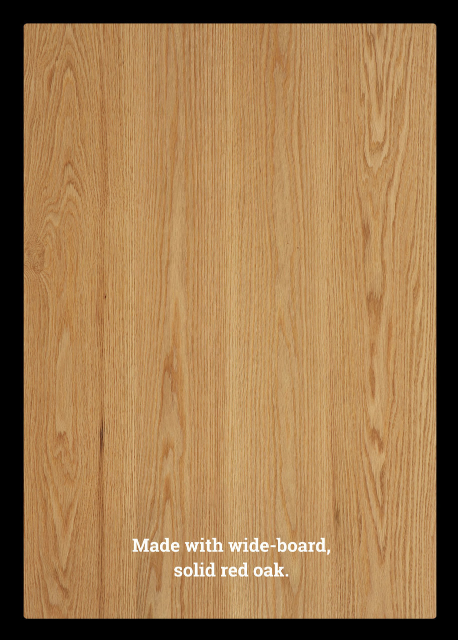 Red Oak Table Top | Custom Made | Order Online