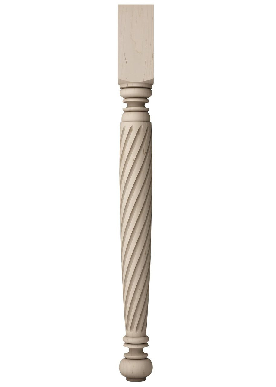 Spiral table legs discount