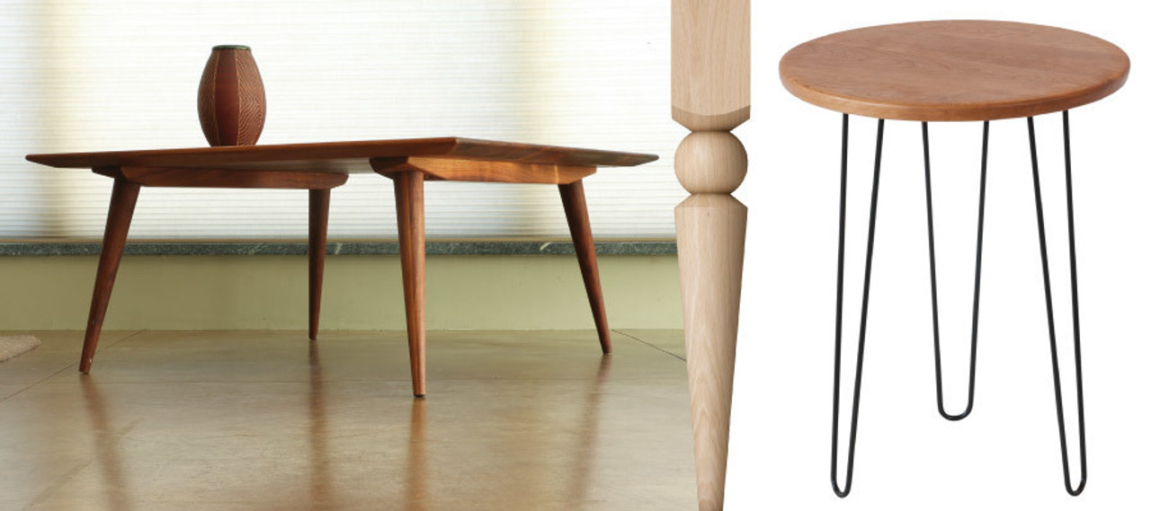 Danish + Mid-Century Modern Table Legs