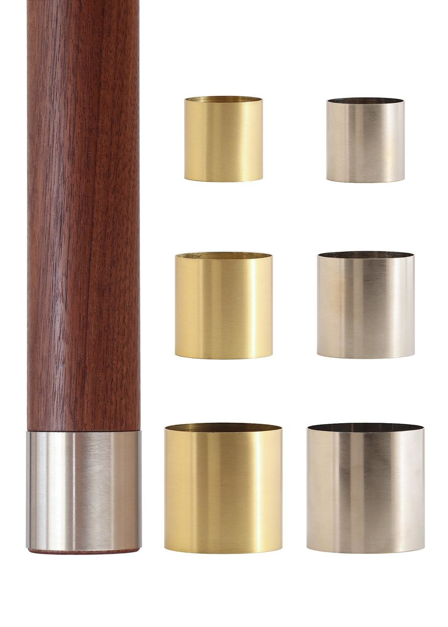 XL Round Wood Furniture Feet | 4