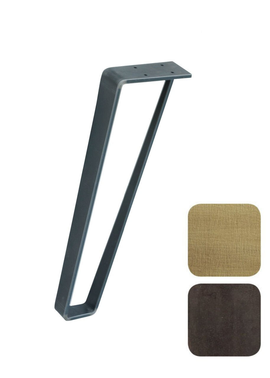 Industrial Metal Tapered Dining Table Leg 28
