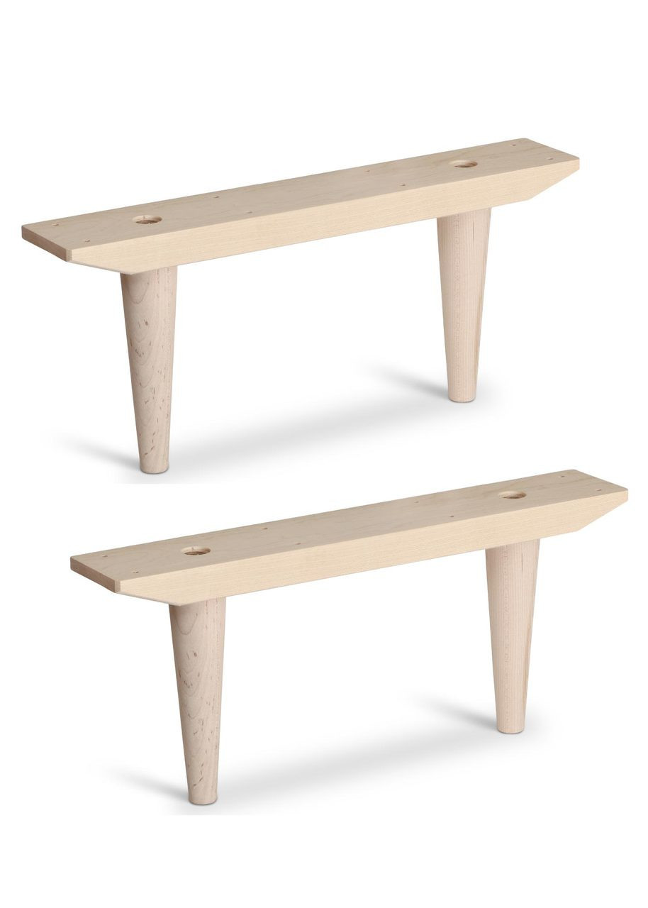 Wegner Danish Modern Feet & Angled Cleat Set | Shop TableLegs.com™