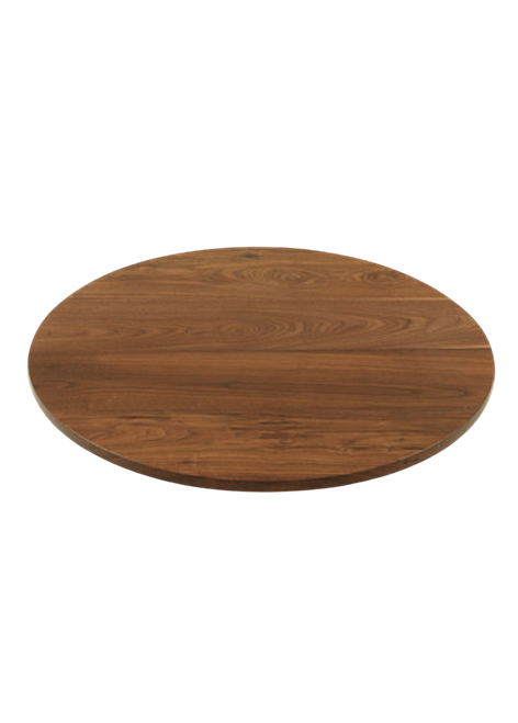 Custom Round Walnut Table Top