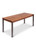 Fusion Wood and Metal Dining Table