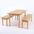 Foursquare White Oak Dining Table Bench