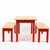 Foursquare White Oak Dining Table Bench