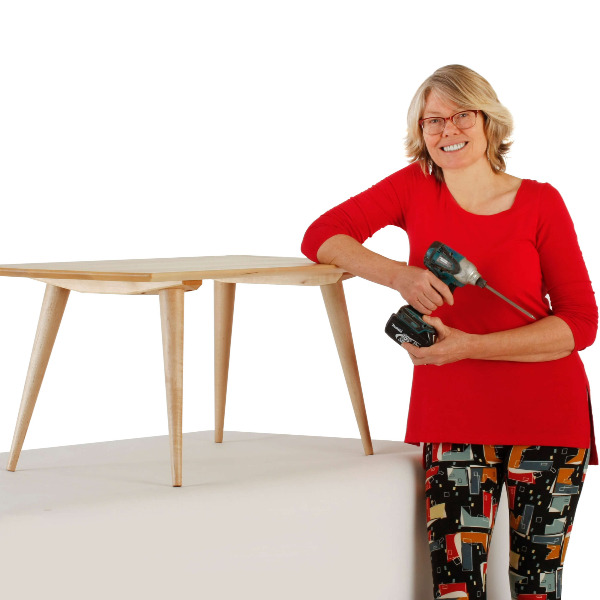 How to Build a DIY Mid Century Modern Coffee Table - Tablelegs