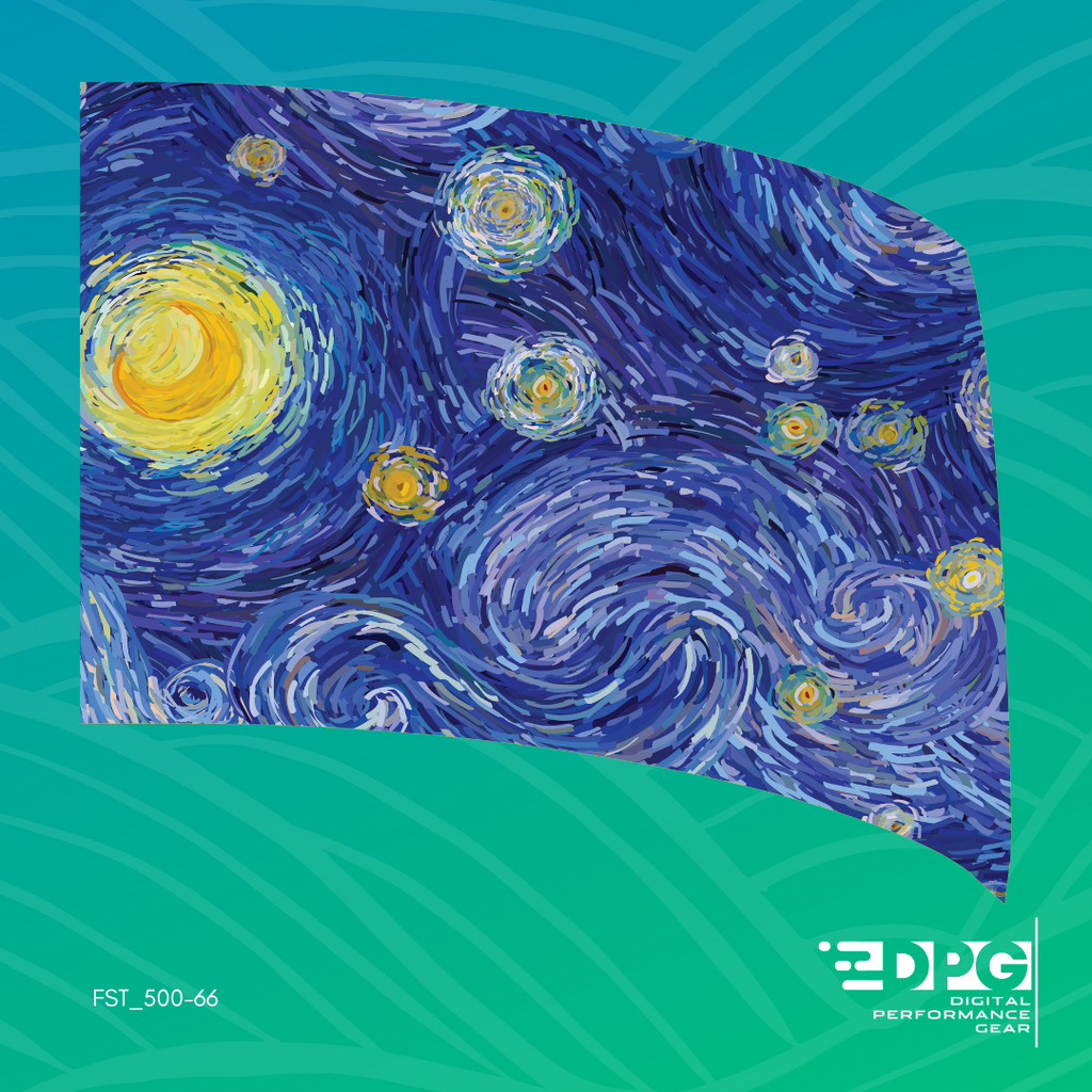 Starry Night Standard Guard Flag (FST50066)