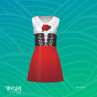 Color Guard Uniform -Flamenco Tunic (20211122A)