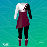 Color Guard Uniform - Varsity Tunic & Leggings