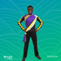Finish Line Modern Marching Band Uniform Power Top (20200001A)