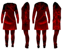 Heartbeat Collection - Full Costume Red Tunic w/ Leggings (TUN-LEGG_HRBT)