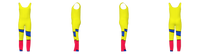 POWU_16 - Comic Strip Themed Full Power Top and Bibbers Set