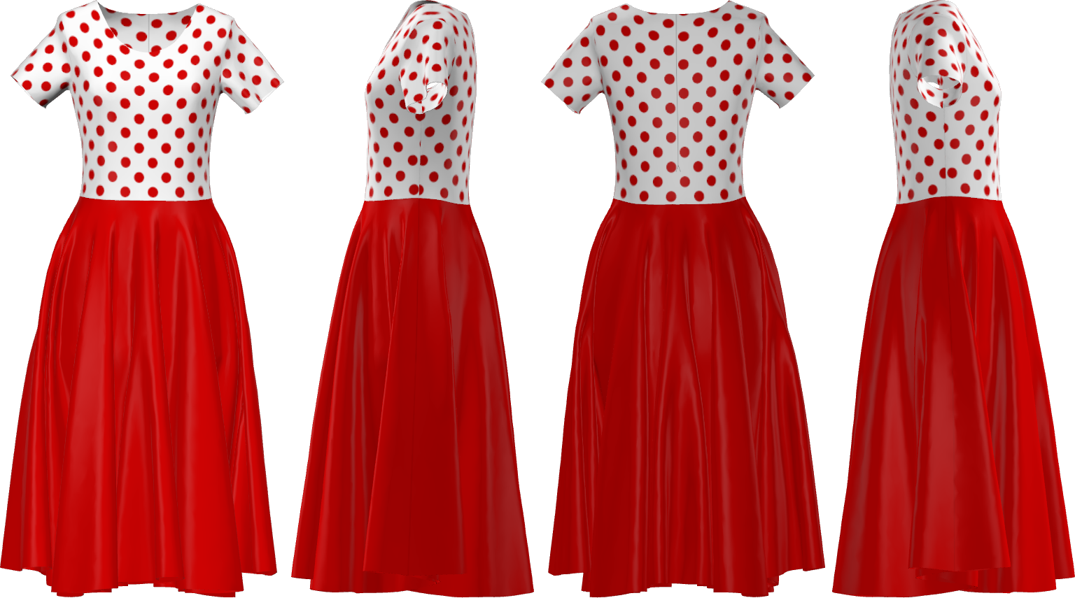 Polka Dot Party (Dress) Digital Performance Gear