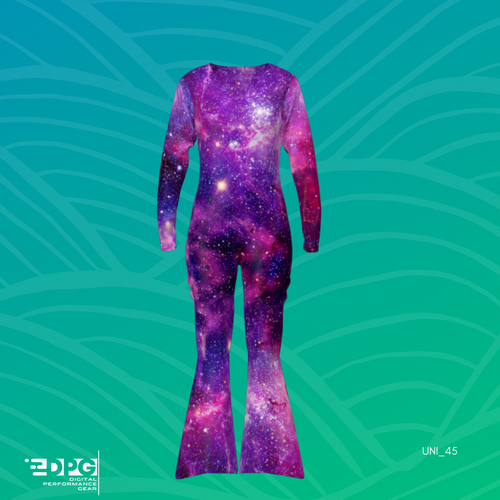 Disco Galaxy Winterguard Unitard (UNI_45)