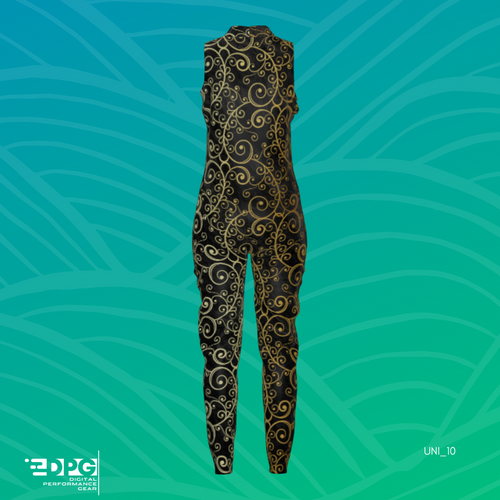 Filigree Fun Colorguard Unitard (UNI_10)