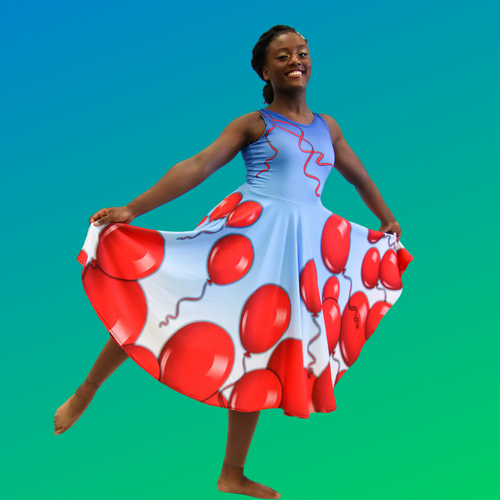 Color Guard Uniform 99 Red Balloons (Guard Dress) 20214308_P